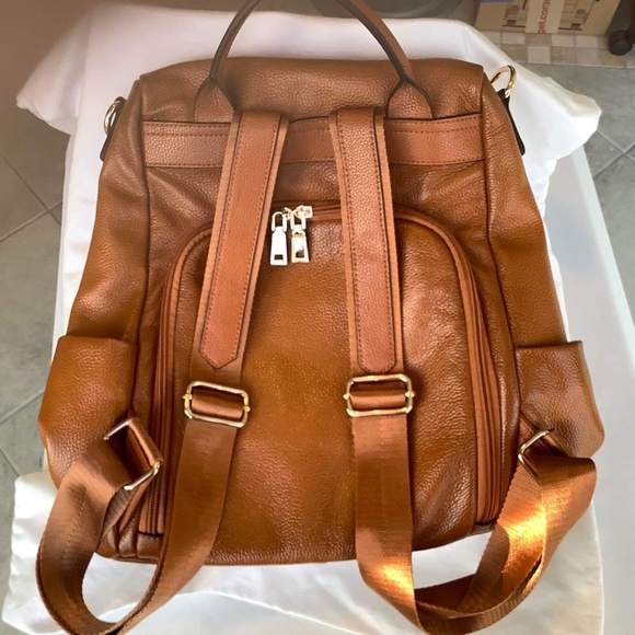 Kattee Genuine Leather Backpack Anti-Theft, Purse - Picture 2 of 7